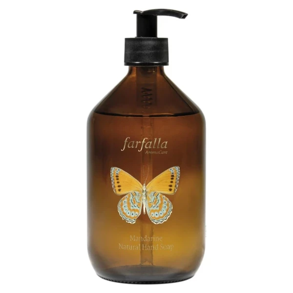 FARFALLA Handseife natürlich Mandarine 500 ml