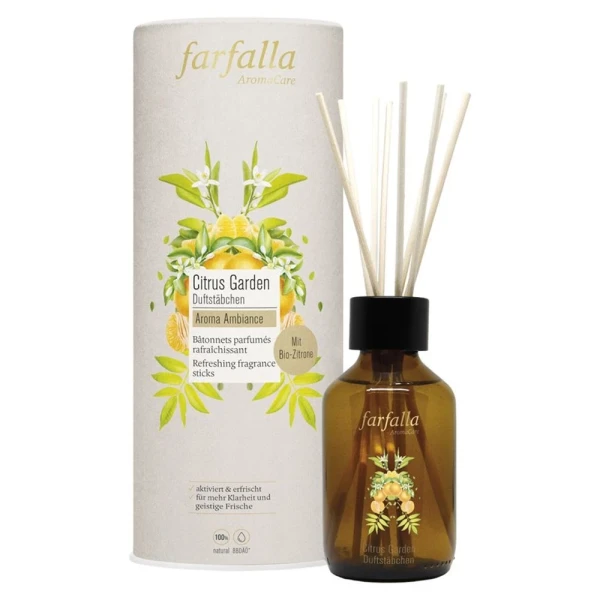 FARFALLA Duftstäbchen Citrus Garden 150 ml