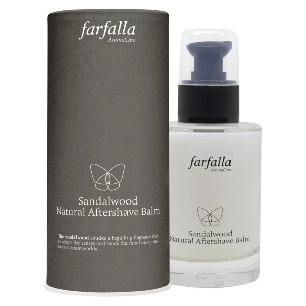 FARFALLA Natural Aftershave Balm Sandalwood 100 ml