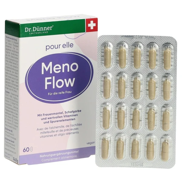 DÜNNER pour elle Meno Flow Kaps 60 Stk