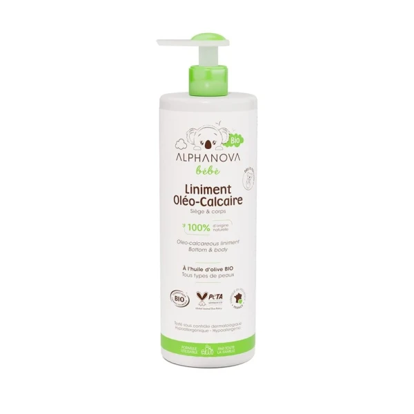 ALPHANOVA BB Liniment oléo-calcaire Bio 400 ml