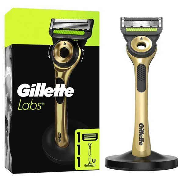 GILLETTE LABS Gold Rasierap 1 Klinge+Duschh