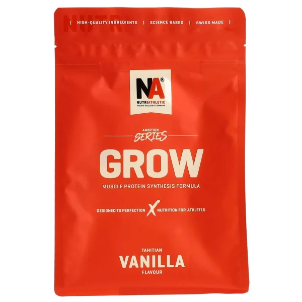 NUTRIATHLETIC Grow Tahitian Vanilla 650 g