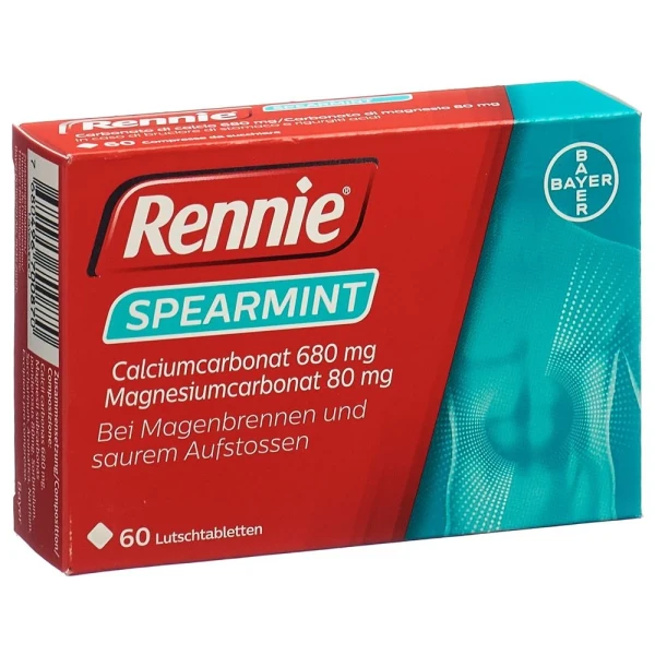 RENNIE Spearmint Lutschtabl 60 Stk