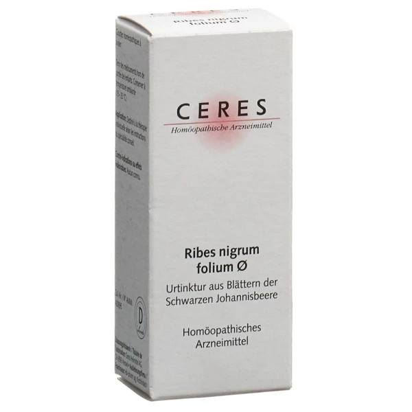 Hier sehen Sie den Artikel CERES RIBES NIGRUM FOLIUM URTINKT 20 ML aus der Kategorie . Dieser Artikel ist erhältlich bei pedro-shop.ch