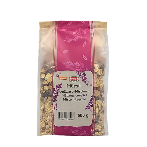 MORGA Müesli Vollwert-Mischung Knospe Btl 500 g