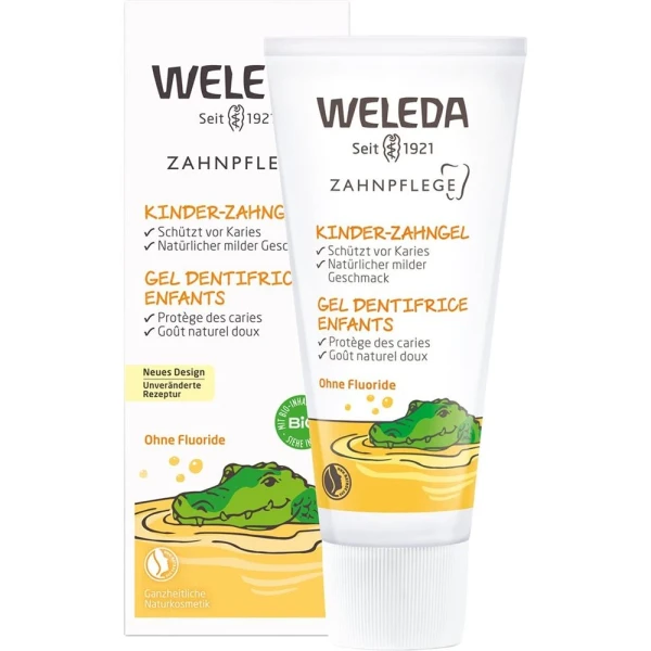 Hier sehen Sie den Artikel WELEDA Kinder-Zahngel Tb 50 ml aus der Kategorie Zahnpasta/Gel/Pulver. Dieser Artikel ist erhältlich bei pedro-shop.ch