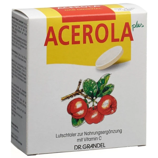 DR.GRANDEL Acerola Plus Lutschtaler Vit C 32 Stk