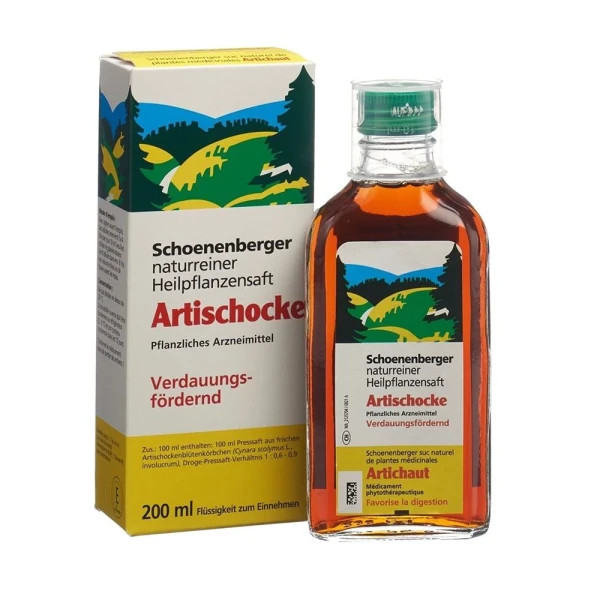 SCHOENENBERGER Artischock Heilpflanzensaft 200 ml