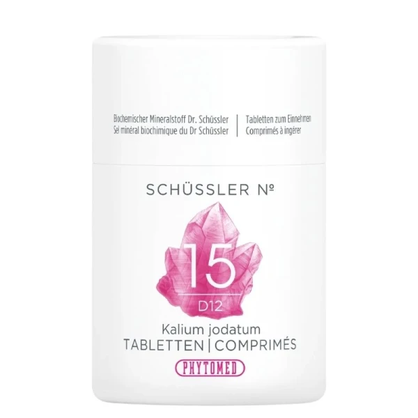 PHYTOMED SCHÜSSLER Nr15 Kalium jodatum Tabl D 12 100g