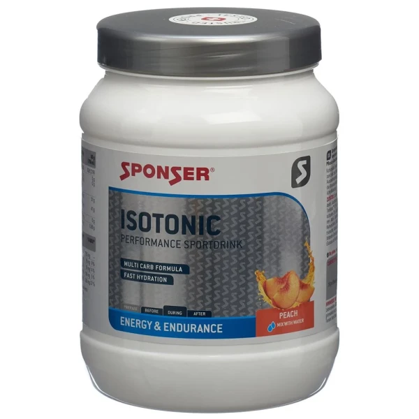 SPONSER Isotonic Pfirsich Btl 780 g