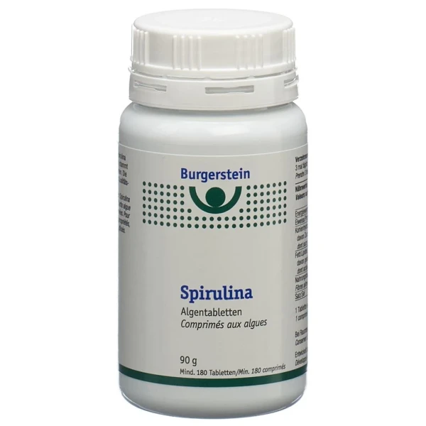 BURGERSTEIN Spirulina Tabl Ds 180 Stk