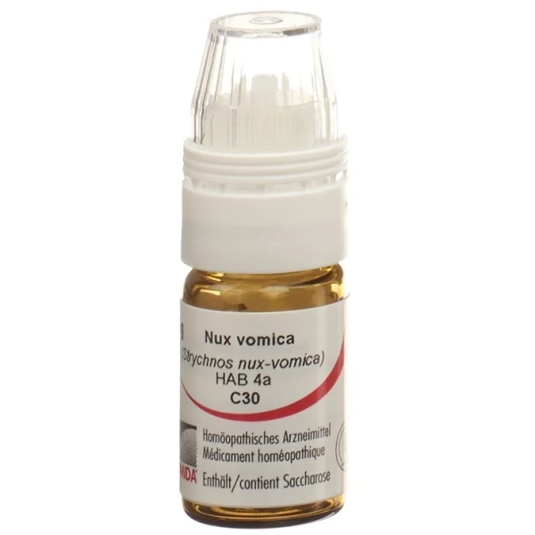 Hier sehen Sie den Artikel OMIDA Nux vomica Glob C 30 m Dosierhilfe 4 g aus der Kategorie Homöopathische Arzneimittel. Dieser Artikel ist erhältlich bei pedro-shop.ch