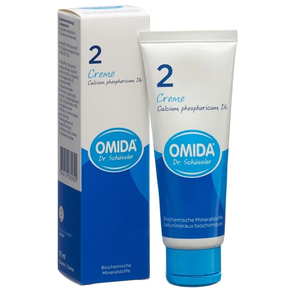 OMIDA SCHÜSSLER Nr2 Calc phos Creme D 6 Tb 75 ml