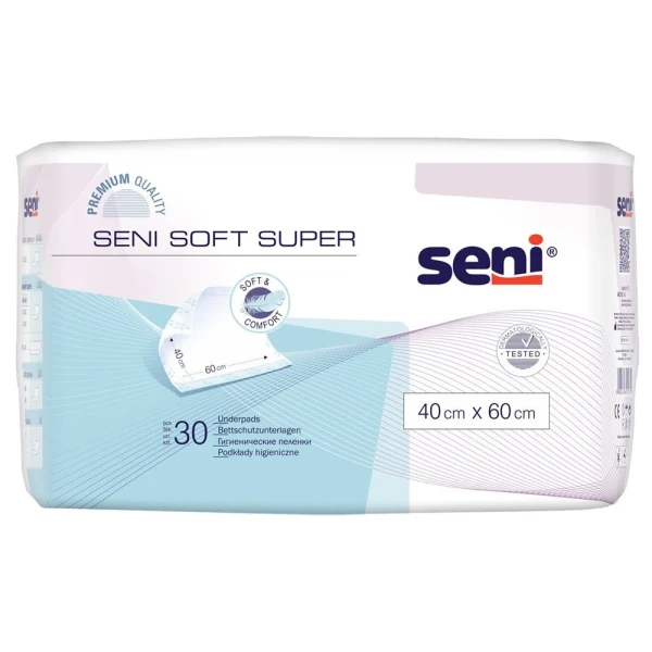 SENI Soft Super Bettschutz 40x60cm 30 Stk