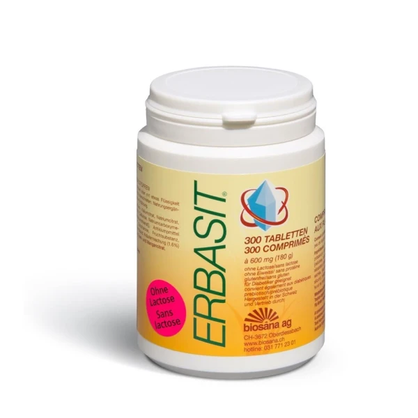 Hier sehen Sie den Artikel ERBASIT Mineralsalz Tabl ohne Lactose Ds 300 Stk aus der Kategorie Nahrungsergänzungsmittel. Dieser Artikel ist erhältlich bei pedro-shop.ch