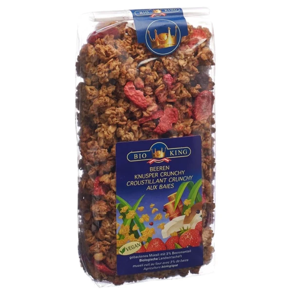 BIOKING Knusper Crunchy Beeren Btl 375 g