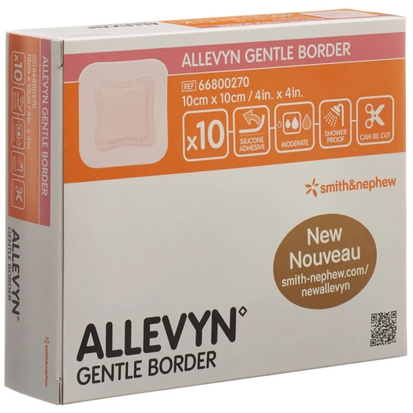 ALLEVYN GB Wundverband 10x10cm 10 Stk