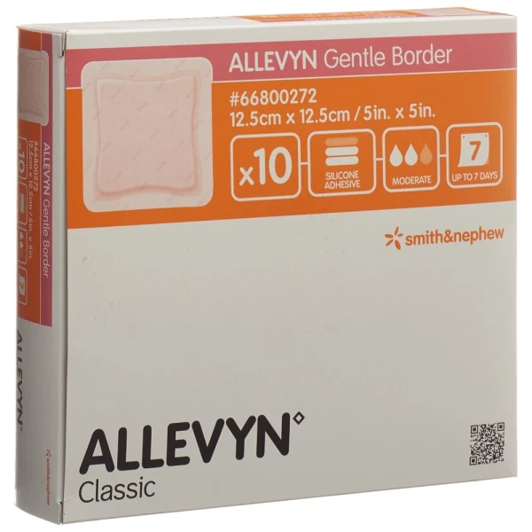 ALLEVYN GB Wundverband 12.5x12.5cm 10 Stk