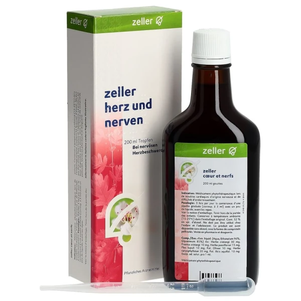 ZELLER Herz und Nerven Tropfen Fl 200 ml