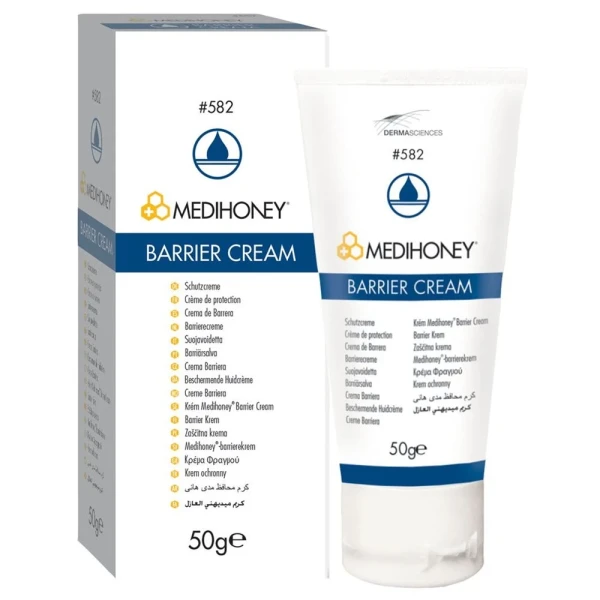 Hier sehen Sie den Artikel MEDIHONEY Barrier Cream 50 g aus der Kategorie Hautschutz. Dieser Artikel ist erhältlich bei pedro-shop.ch