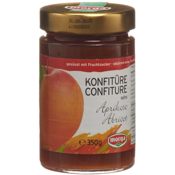 Hier sehen Sie den Artikel MORGA Konfitüre Aprikosen Fruchtz 350 g aus der Kategorie Konfitüren/Pürees und Aufstriche. Dieser Artikel ist erhältlich bei pedro-shop.ch
