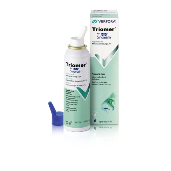 TRIOMER Nasenspray Sinomarin hypertonisch 125 ml