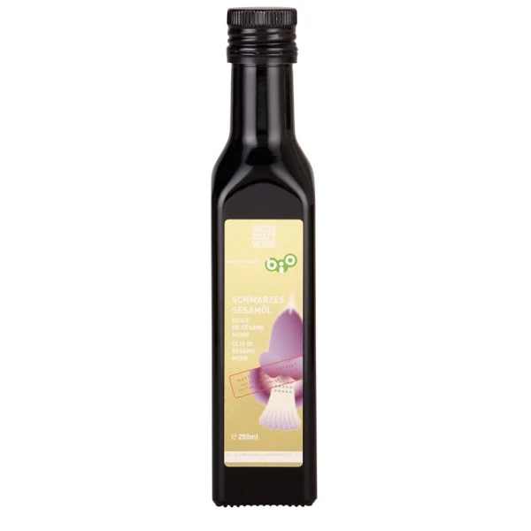 NATURKRAFTWERKE Schwarzes Sesamöl Bio 250 ml