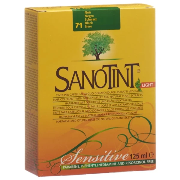 SANOTINT Sensitive Haarfarbe 71 schwarz