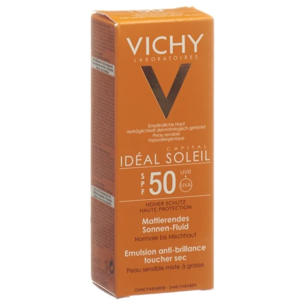 Hier sehen Sie den Artikel VICHY IS Mattierendes Sonnen-Fluid LSF50 50 ml aus der Kategorie Sonnenschutz. Dieser Artikel ist erhältlich bei pedro-shop.ch