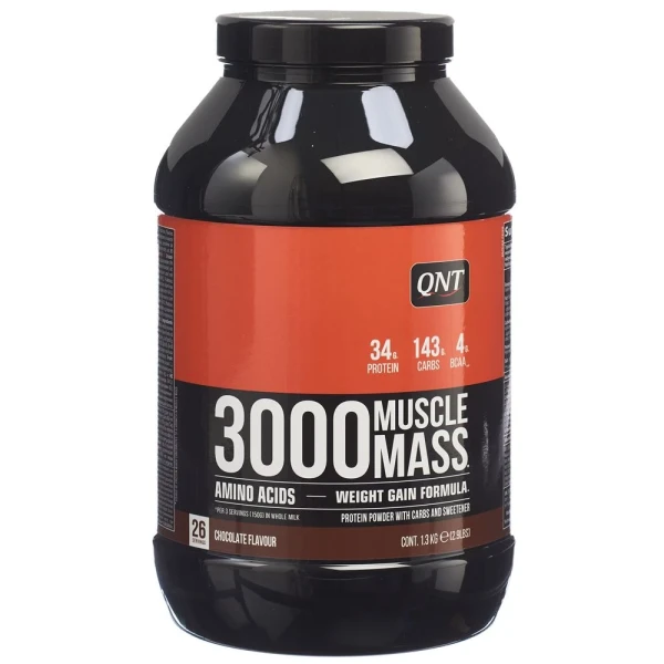 QNT Muscle Mass 3000 Chocolate Ds 1.3 kg