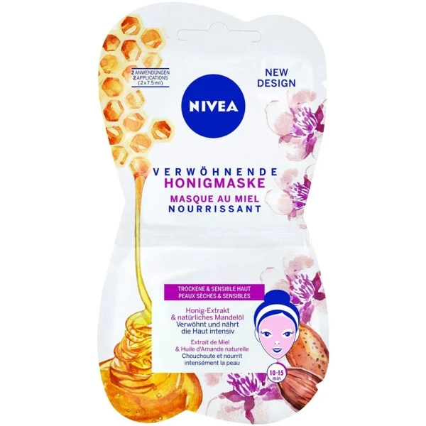 NIVEA Honigmaske 2 x 7.5 ml