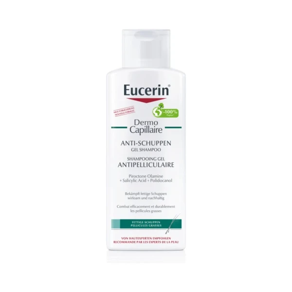 EUCERIN DermoCapillaire Anti-Schu Gel Shamp 250 ml