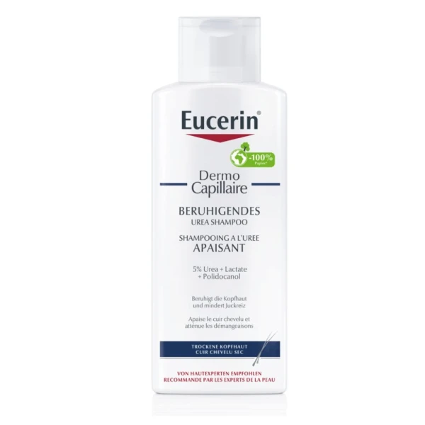 Hier sehen Sie den Artikel EUCERIN DermoCapillaire beruhig Urea Shamp 250 ml aus der Kategorie Haar-Shampoo. Dieser Artikel ist erhältlich bei pedro-shop.ch