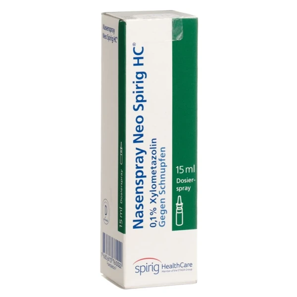 NASENSPRAY NEO Spirig HC 0.1 % Dosierspr 15 ml