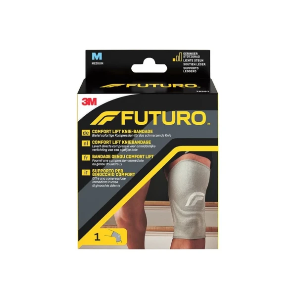 Hier sehen Sie den Artikel 3M FUTURO Bandage Comf Lift Knie M aus der Kategorie Kniebandagen. Dieser Artikel ist erhältlich bei pedro-shop.ch