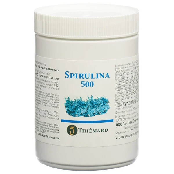 THIEMARD Spirulina Tabl 500 mg 1000 Stk