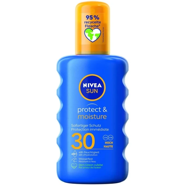 NIVEA Sun Protect&Moisture Sonnenspr LSF30 200 ml