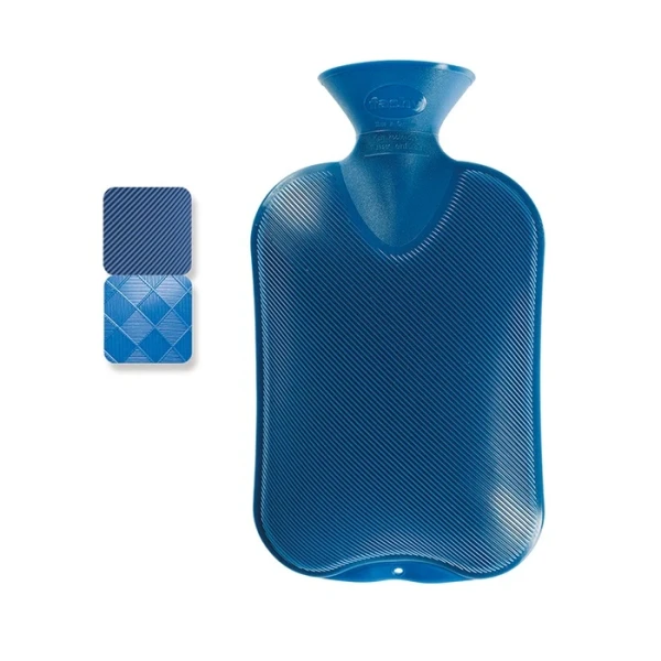 Hier sehen Sie den Artikel FASHY Wärmflasche 2l Halblamelle Saphir aus der Kategorie Wärmeflaschen Gummi/Thermoplast. Dieser Artikel ist erhältlich bei pedro-shop.ch