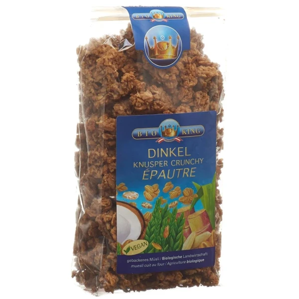 BIOKING Knusper Crunchy Dinkel Btl 375 g