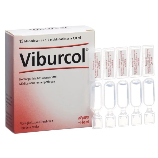 VIBURCOL Flüssigkeit zum Einnehmen 15 Monodos 1 ml