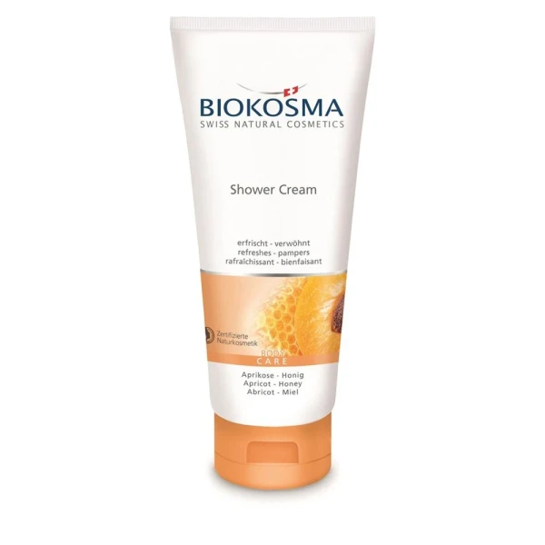 BIOKOSMA Shower Cream Aprikose-Honig 200 ml