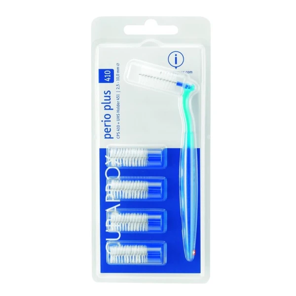 Hier sehen Sie den Artikel CURAPROX CPS 410 Interdentalbürsten aus der Kategorie Zahnbürsten Interdental. Dieser Artikel ist erhältlich bei pedro-shop.ch