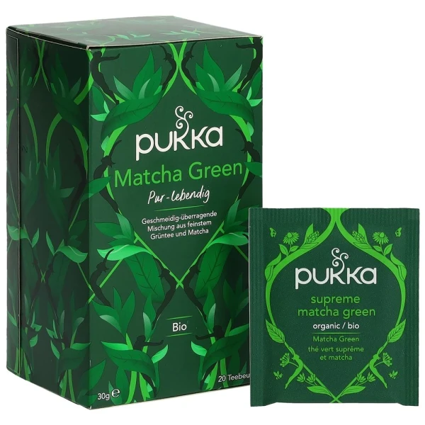 PUKKA Matcha Green Tee Bio Btl 20 Stk