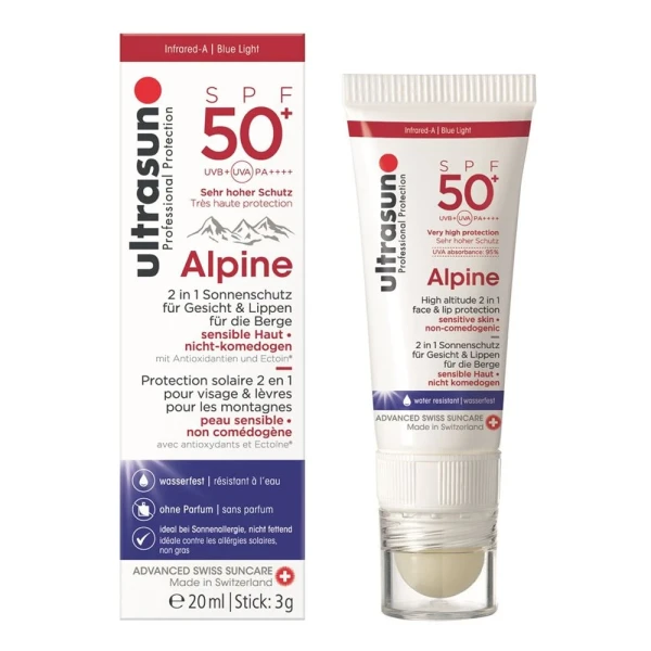 ULTRASUN Alpine SPF 50+ 20 ml + 3 g