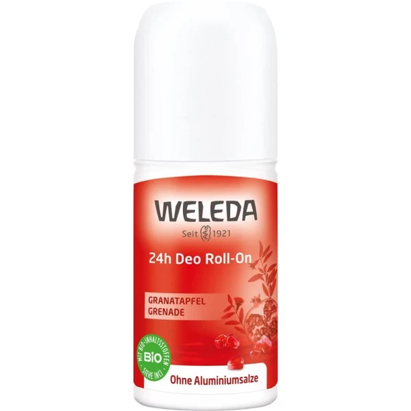 Hier sehen Sie den Artikel WELEDA Granatapfel 24h Deo Roll on 50 ml aus der Kategorie Deodorants Flüssige Formen. Dieser Artikel ist erhältlich bei pedro-shop.ch