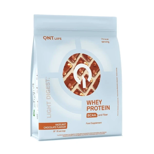 Hier sehen Sie den Artikel QNT Light Digest Whey Protein Hazelnut Choco 500 g aus der Kategorie Sportpräparate und Zubehör. Dieser Artikel ist erhältlich bei pedro-shop.ch