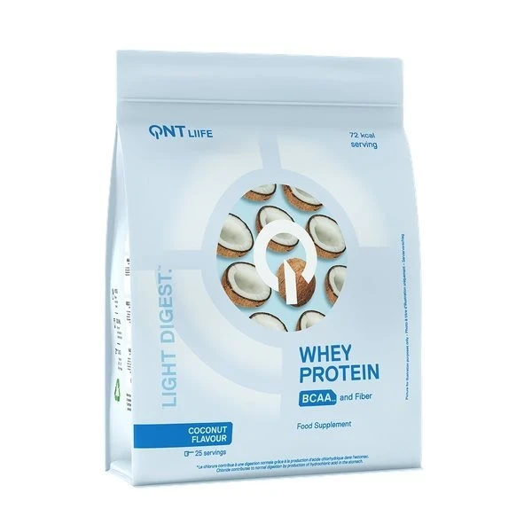 Hier sehen Sie den Artikel QNT Light Digest Whey Protein Coconut 500 g aus der Kategorie Sportpräparate und Zubehör. Dieser Artikel ist erhältlich bei pedro-shop.ch