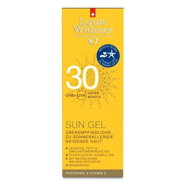 Hier sehen Sie den Artikel WIDMER Sun Gel 30 Parf 100 ml aus der Kategorie Sonnenschutz. Dieser Artikel ist erhältlich bei pedro-shop.ch