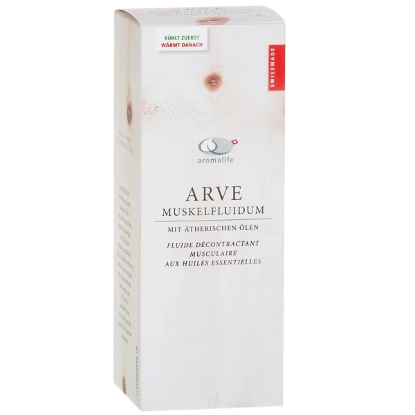 Hier sehen Sie den Artikel AROMALIFE ARVE  Vital-Muskelfluid äth Öle 250 ml aus der Kategorie Massageprodukte/Anti-Cellulite/Schwangerschaftspflege. Dieser Artikel ist erhältlich bei pedro-shop.ch